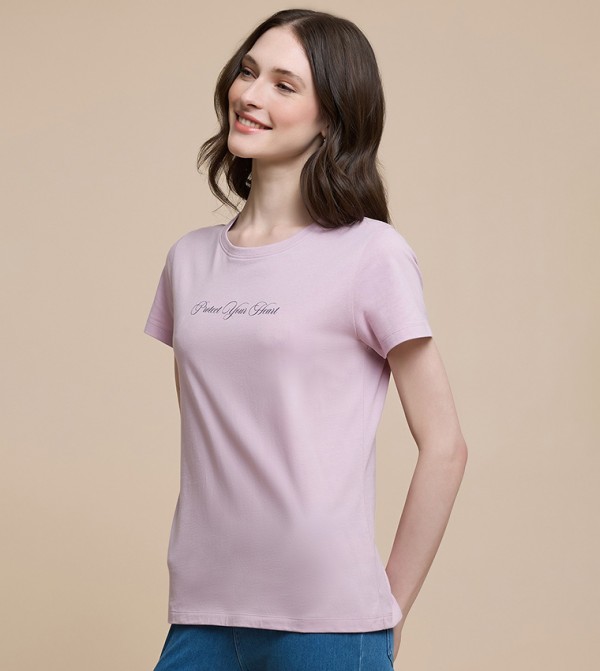 R&B T-Shirts - Purple Short Sleeve T-Shirts