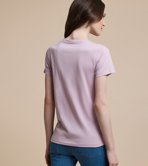 R&B T-Shirts - Purple Short Sleeve T-Shirts