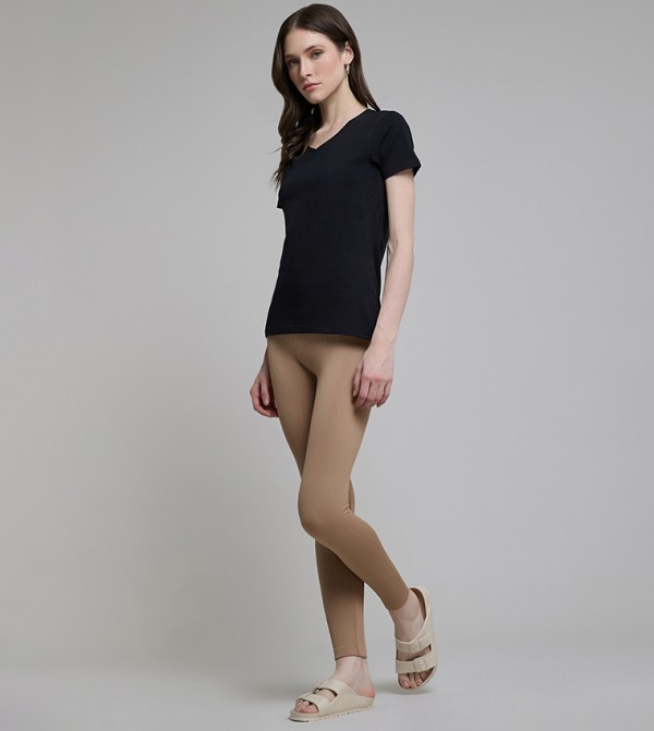 R&B R&B - Beige leggings