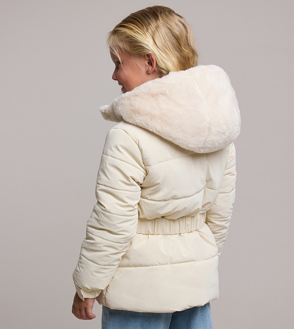 أر آند بي  ملابس الشتاء وملابس خارجية - بيج جاكيتات