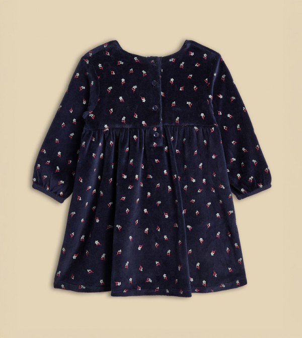 R&B  Dresses - NAVY BLUE Casual Dress