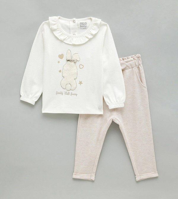 R&B  Clothing Sets - White clothing sets