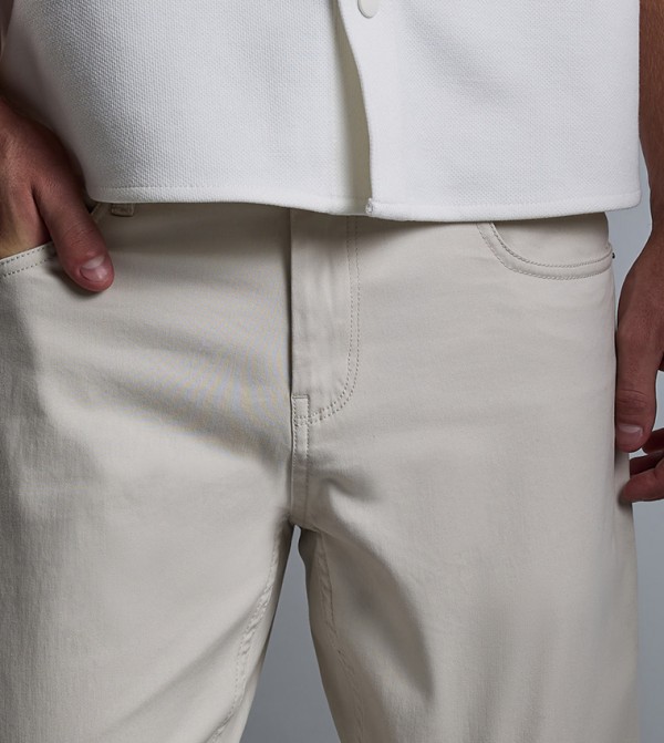 R&B R&B - Ivory Casual Pants