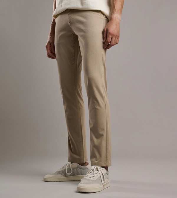 أر آند بي ملابس - بني Chinos