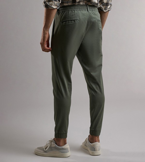 R&B R&B - Green Casual Pants