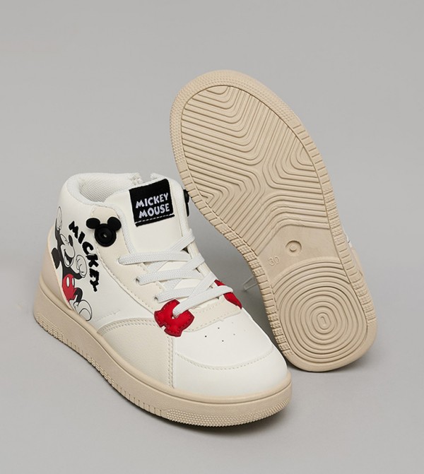 R&B R&B - White Low Top