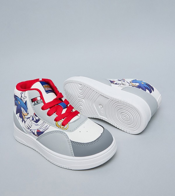 R&B R&B - Grey Low Top