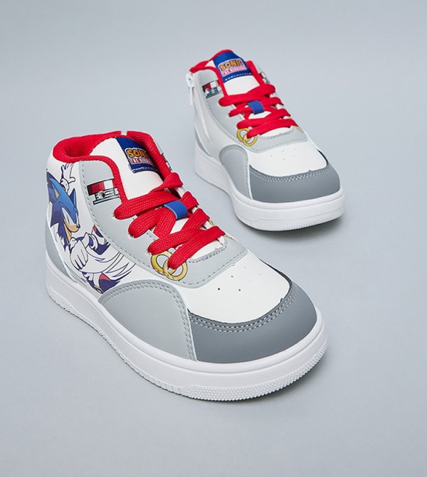 R&B R&B - Grey Low Top