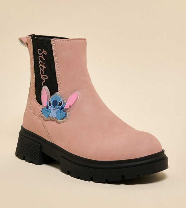 R&B  Footwear - Pink Boots
