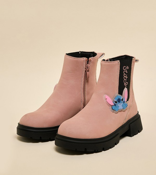 R&B  Footwear - Pink Boots