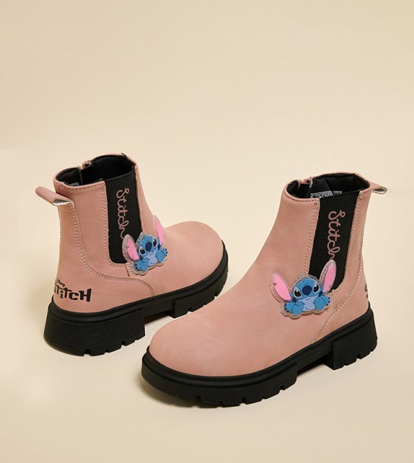 R&B  Footwear - Pink Boots
