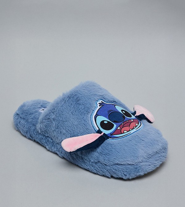 R&B  Bedroom Slippers - Blue Bedroom Slippers