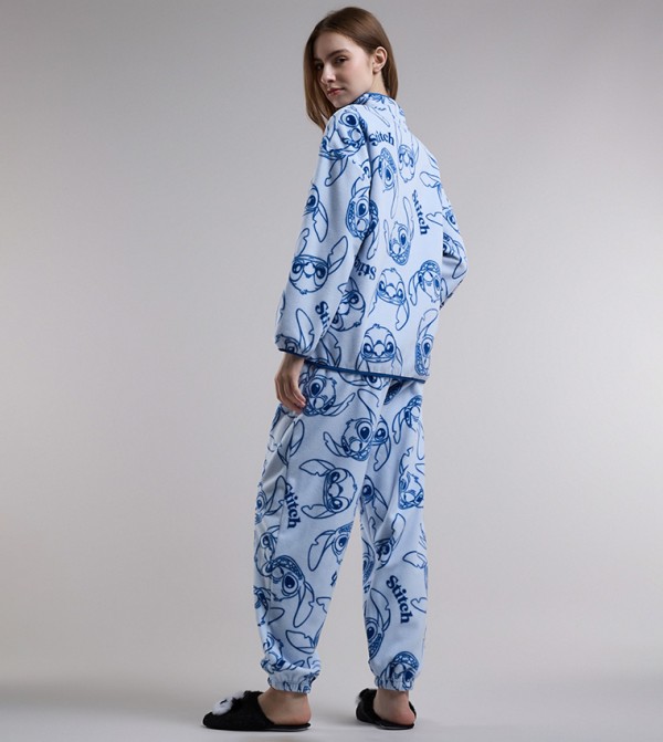 R&B  Pyjama Set - Light Blue Pyjama Set