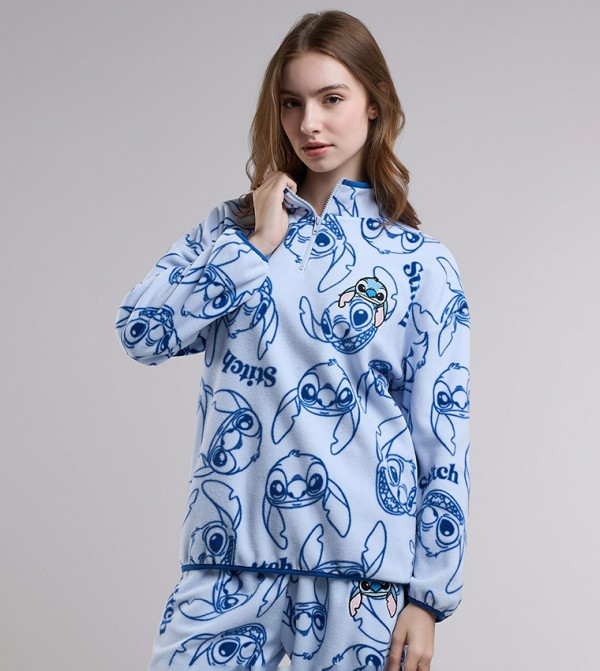 R&B  Pyjama Set - Light Blue Pyjama Set