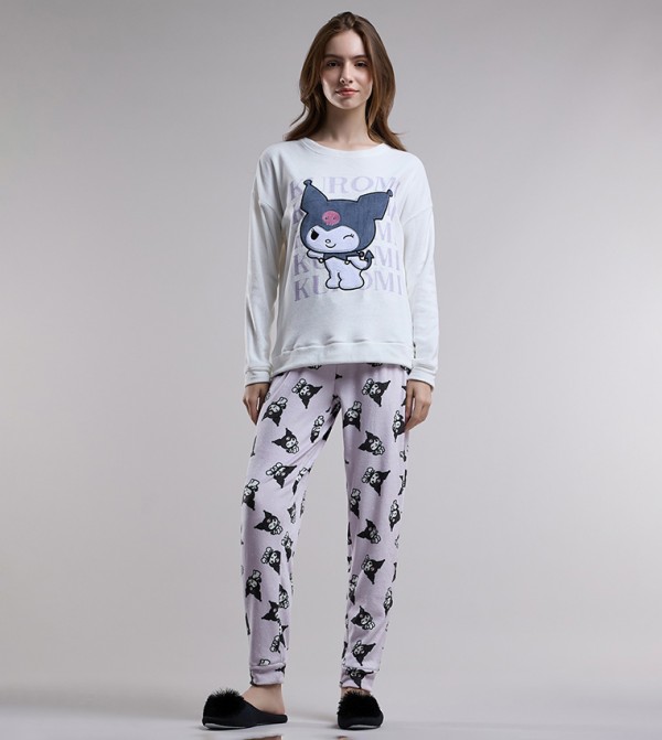 R&B  Pyjama Set - Lavender Pyjama Set