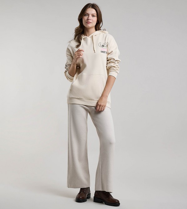 R&B  Hoodies & Sweatshirts - Beige Sweatshirts