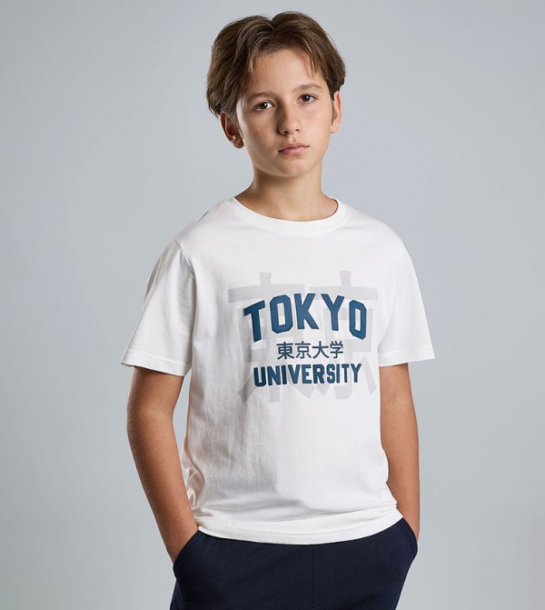 R&B  Clothing - White T-shirts