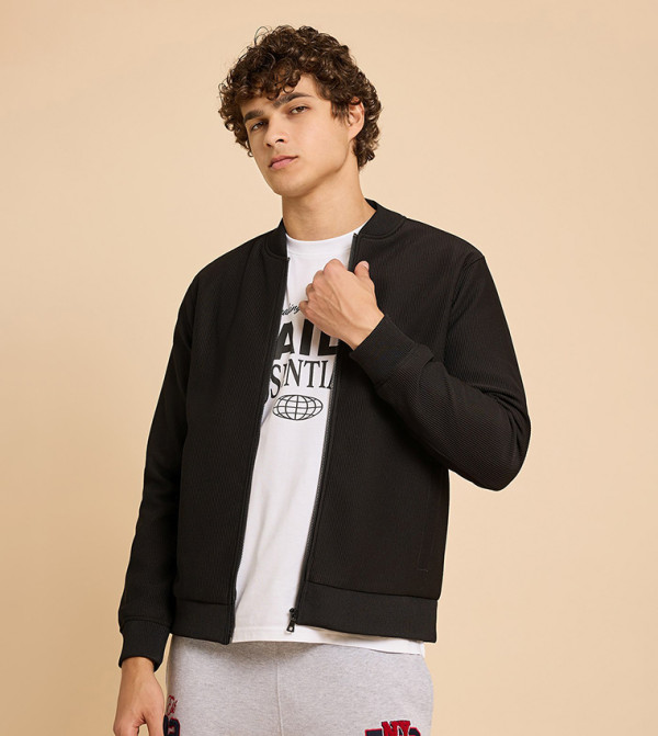 أر آند بي أر آند بي - أسود جاكيتات كاجوال