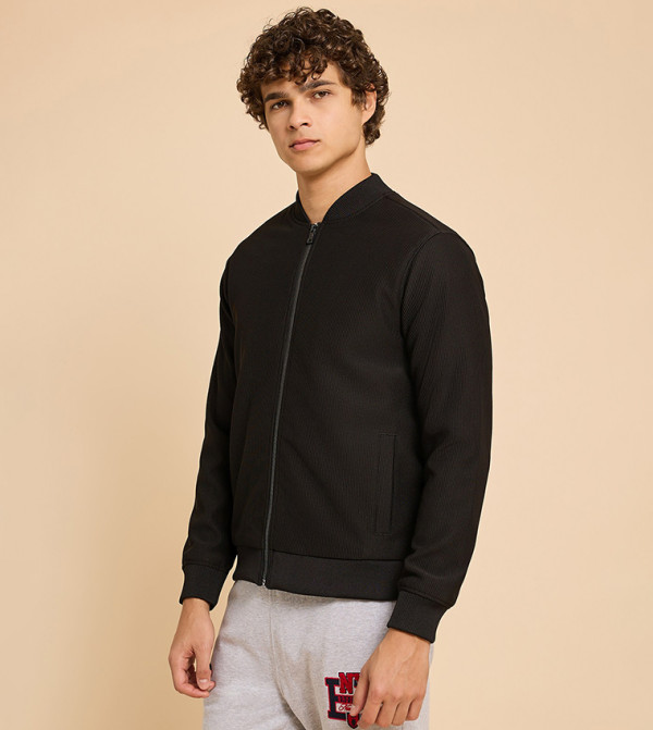 أر آند بي أر آند بي - أسود جاكيتات كاجوال