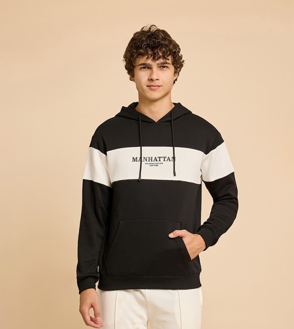 R&B  Hoodies & Sweatshirts - Black Hoodies