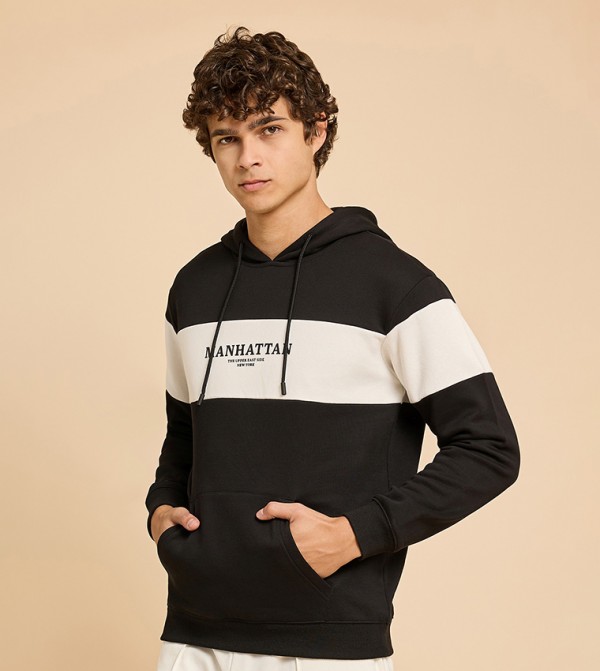 R&B  Hoodies & Sweatshirts - Black Hoodies