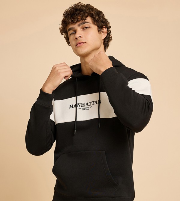 R&B  Hoodies & Sweatshirts - Black Hoodies