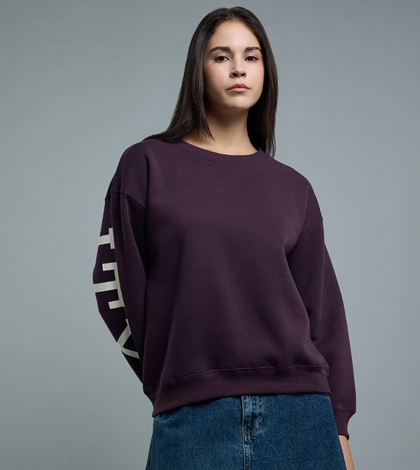 R&B  - Purple Sweatshirts