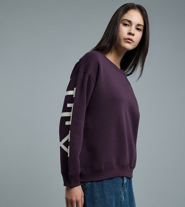 R&B  - Purple Sweatshirts