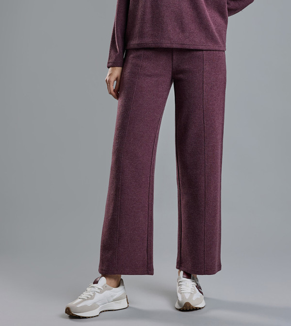 أر آند بي  بناطيل وليقنز - بنفسجي  بنطال كاجوال