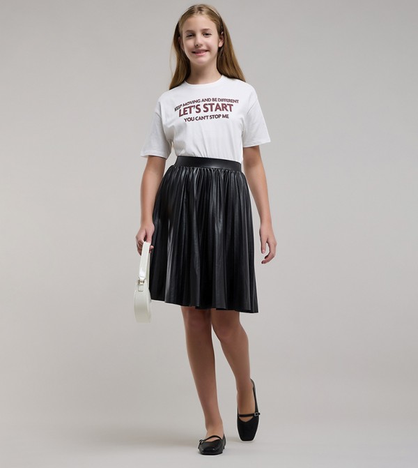 أر آند بي ملابس - أسود التنانير والفواصل