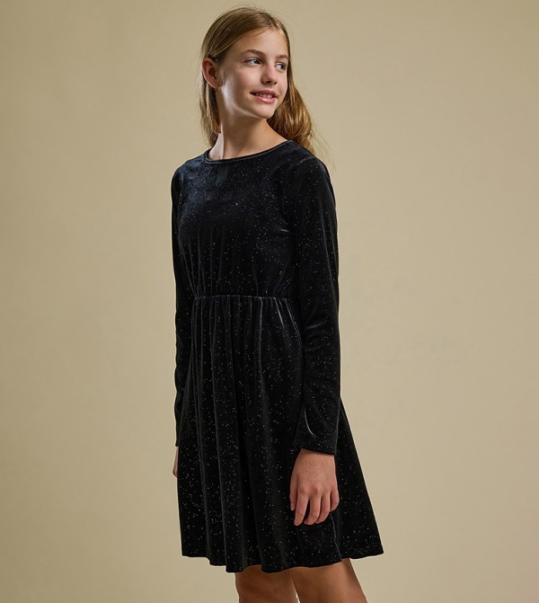 أر آند بي  ramadan - أسود فستان كاجوال 