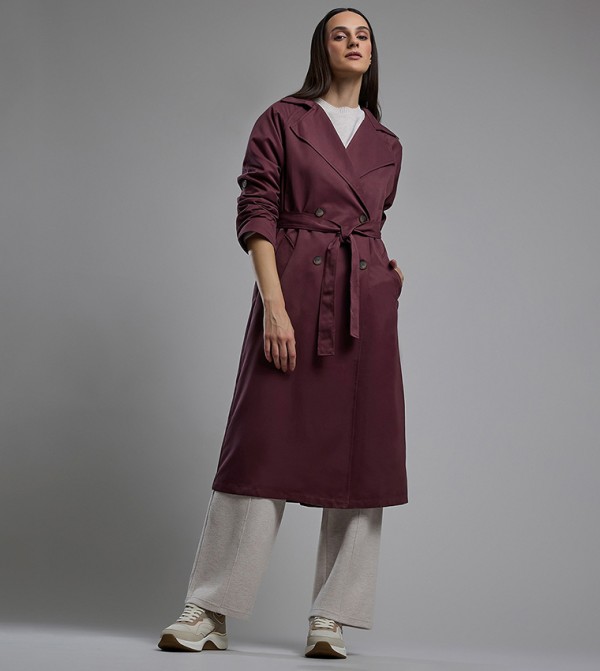 R&B R&B - Maroon Overcoats