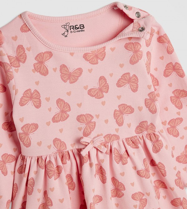 R&B  Dresses - Pink Casual Dress