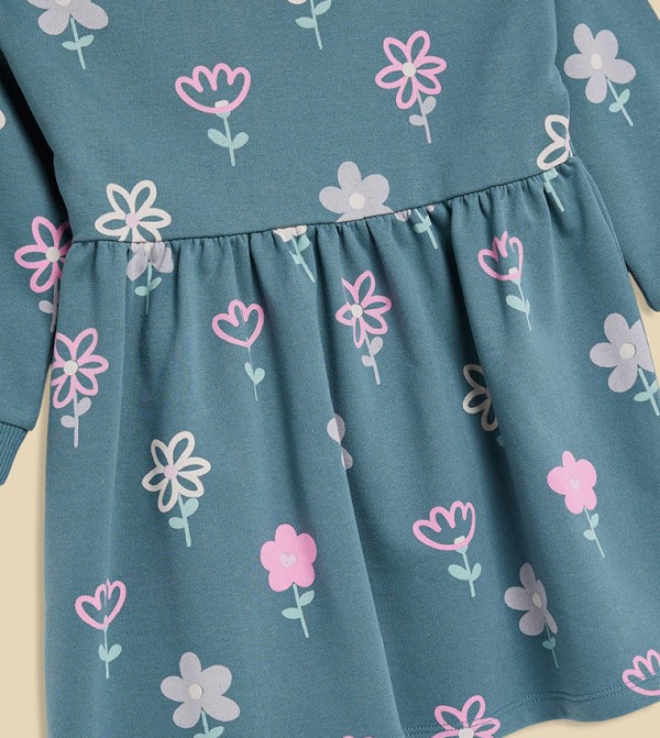 R&B  Dresses - Green Casual Dress