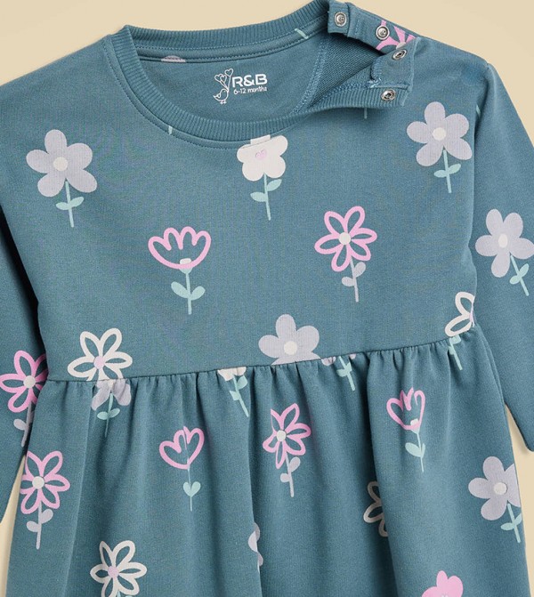 R&B  Dresses - Green Casual Dress
