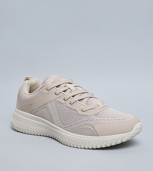 R&B  Training Shoes - Beige Training Shoes