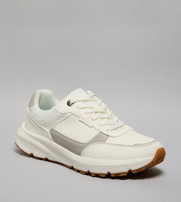 R&B R&B - White Low Top