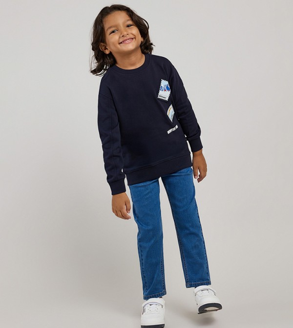 أر آند بي أر آند بي - أزرق بلوزات