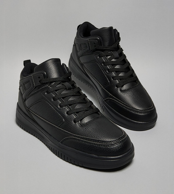 أر آند بي  أحذية برقبة عالية - أسود أحذية برقبة عالية 