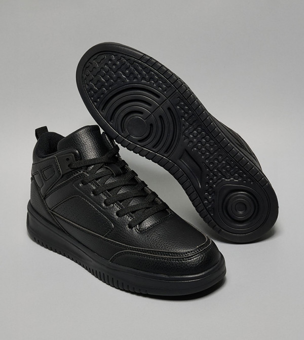 أر آند بي  أحذية برقبة عالية - أسود أحذية برقبة عالية 