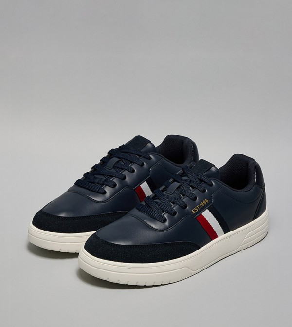 R&B R&B - Navy Low Top
