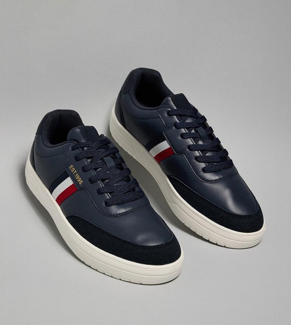 R&B R&B - Navy Low Top