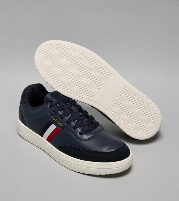 R&B R&B - Navy Low Top
