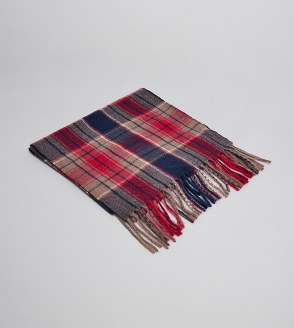 R&B Scarves - Red Blanket Scarves