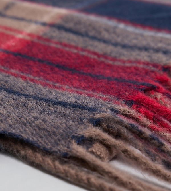 R&B Scarves - Red Blanket Scarves