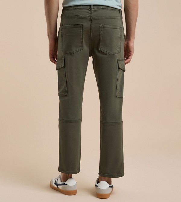 R&B R&B - Olive Casual Pants