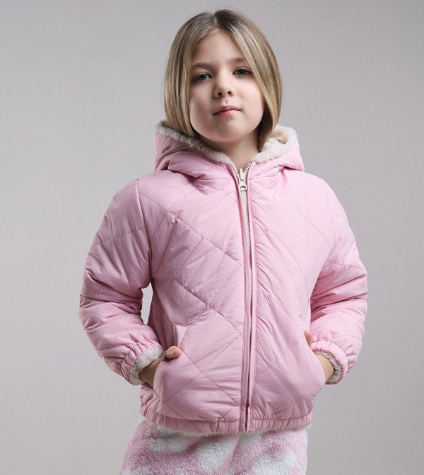 أر آند بي  ملابس الشتاء وملابس خارجية - وردي جاكيتات