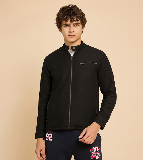 أر آند بي أر آند بي - أسود جاكيتات كاجوال