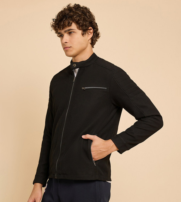 أر آند بي أر آند بي - أسود جاكيتات كاجوال