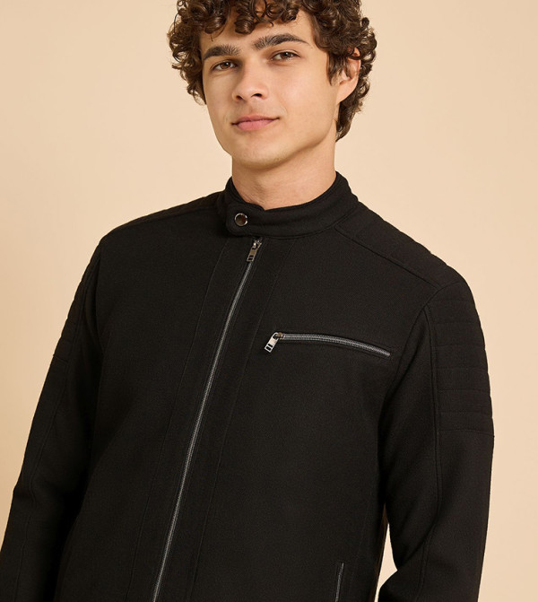 أر آند بي أر آند بي - أسود جاكيتات كاجوال